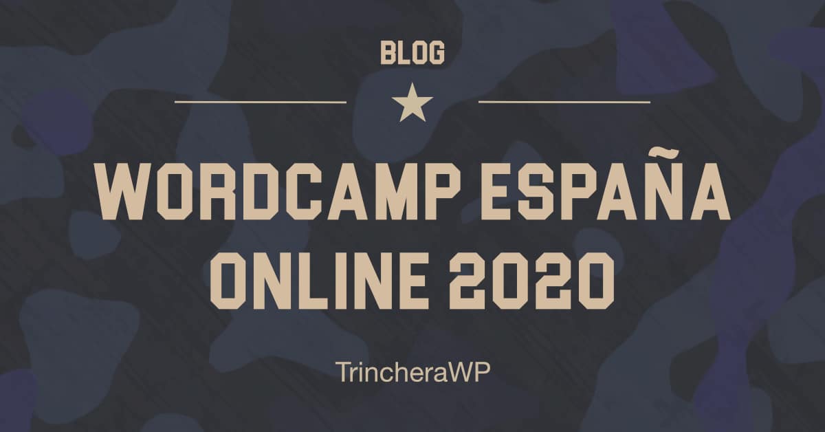 WordCamp España Online - TrincheraWP