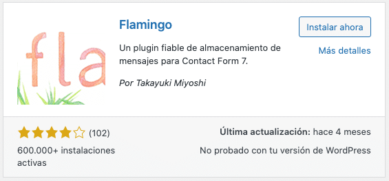 Flamingo - Contact Form 7