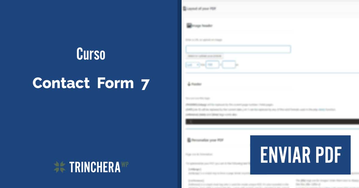 PDF - Contact Form 7